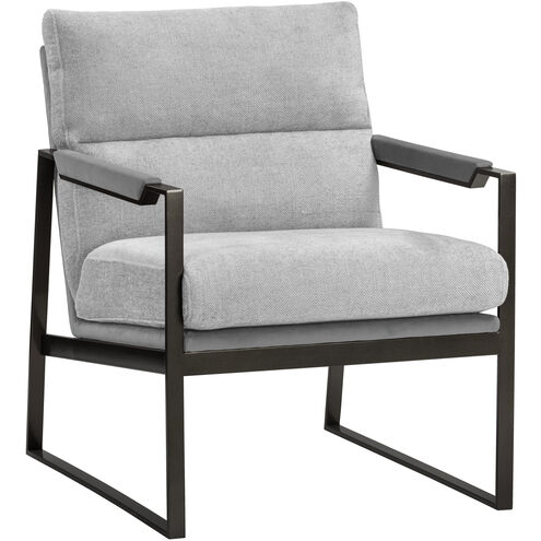 David San Remo Winter Cloud / Antonio Charcoal Lounge Chair